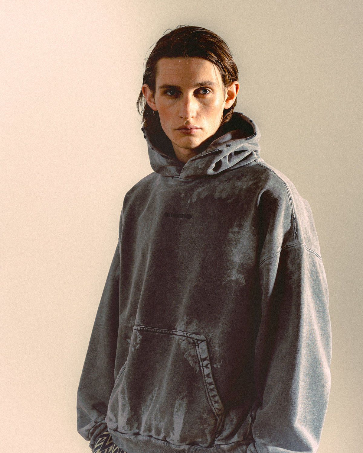 Scuba Jersey Jacket With Funnel Collar