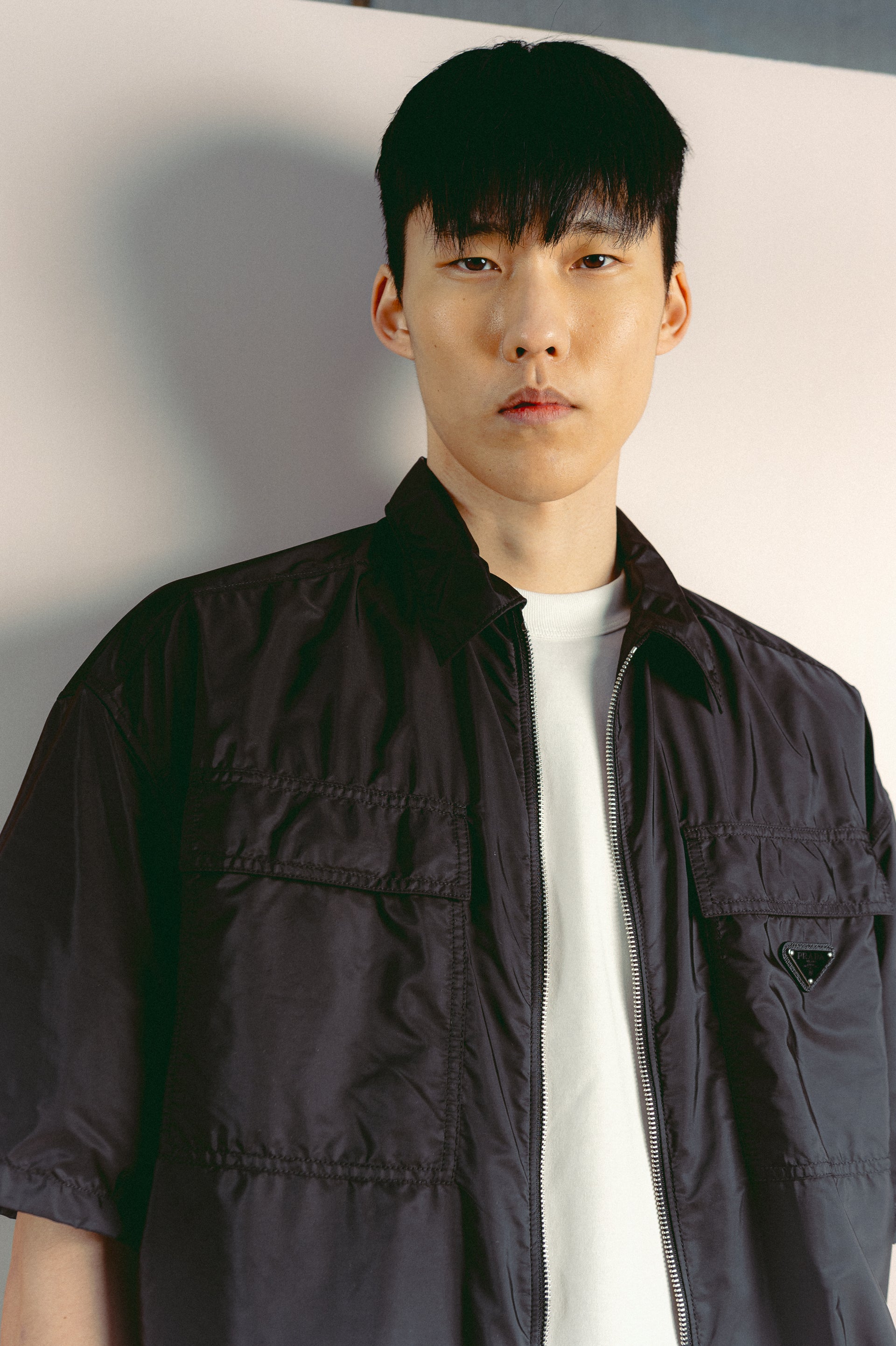 Scuba Jersey Jacket With Funnel Collar main image 0