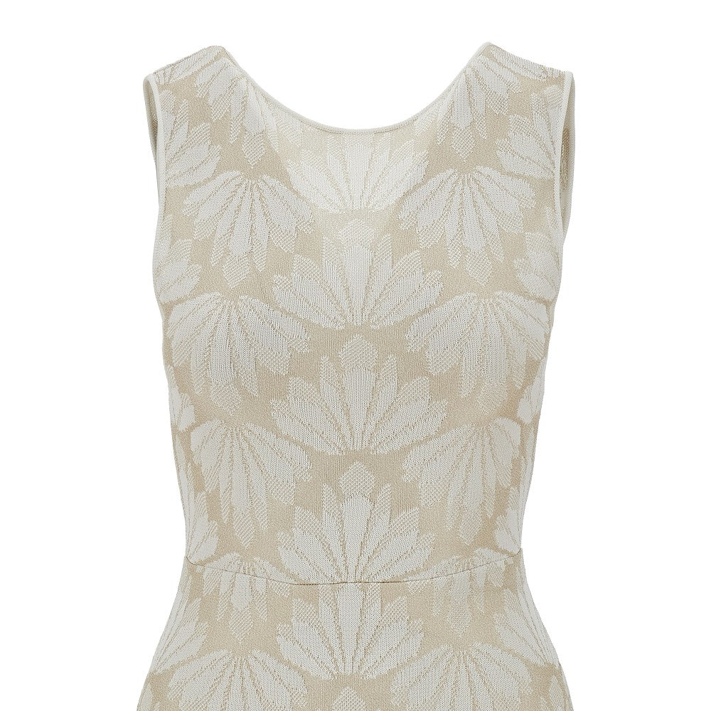Mini abito in maglia jacquard