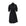 Stretch cotton wrap-over midi dress