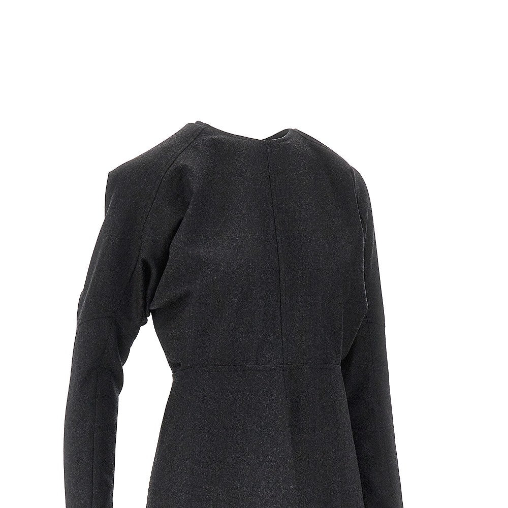 Abito midi Dolman in lana