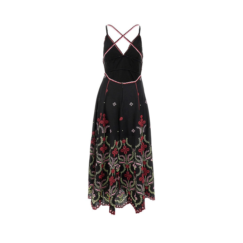 &#39;Jodie&#39; embroidered dress