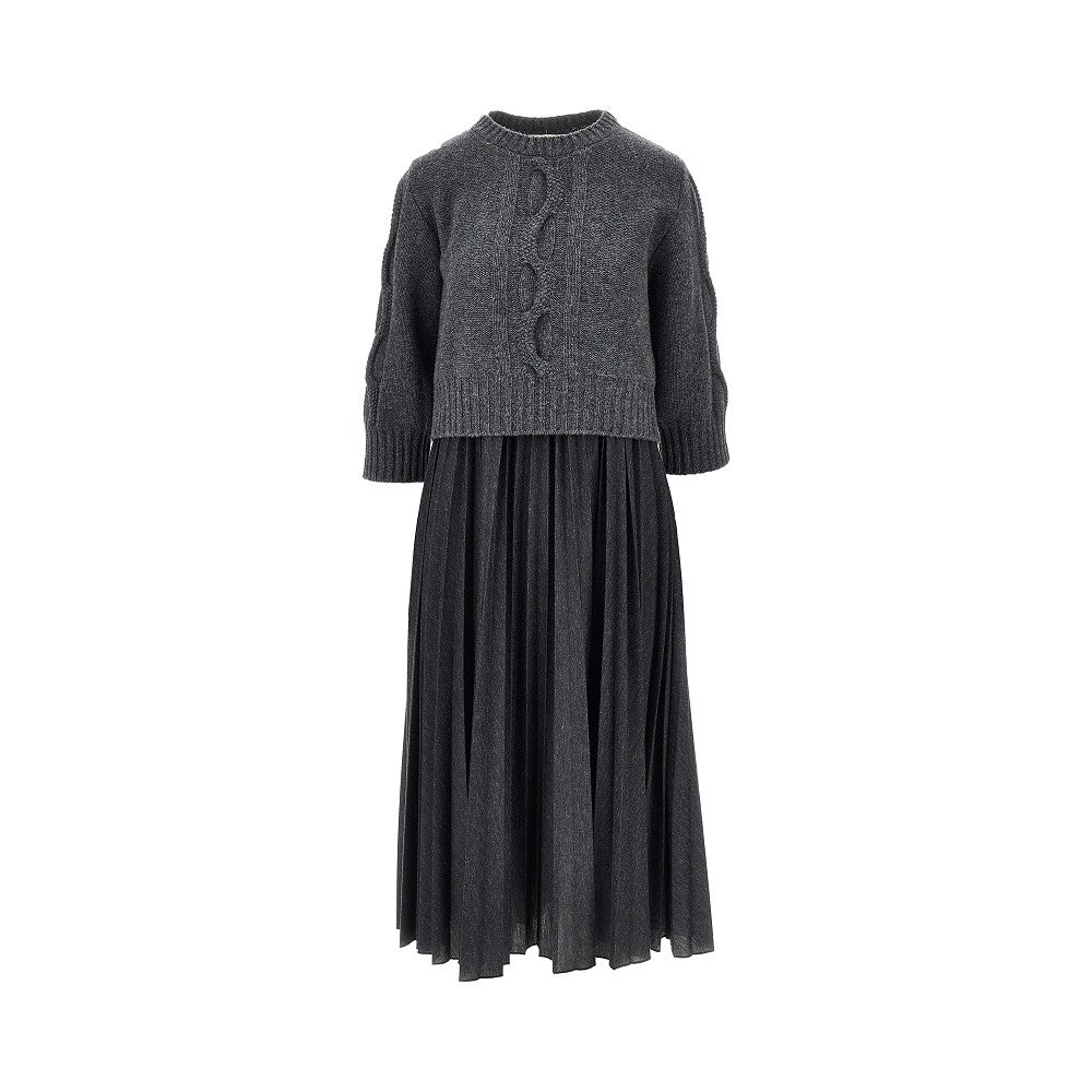 Abito midi con pullover
