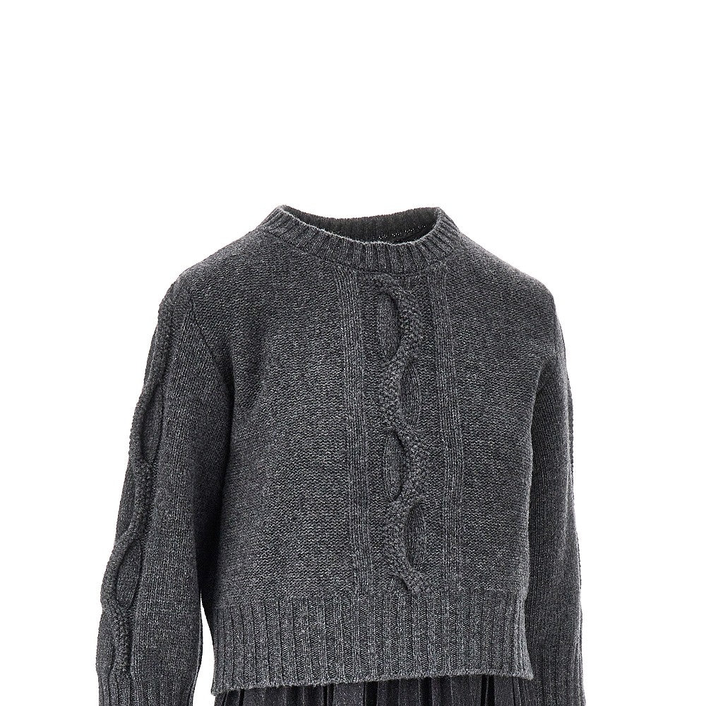 Abito midi con pullover