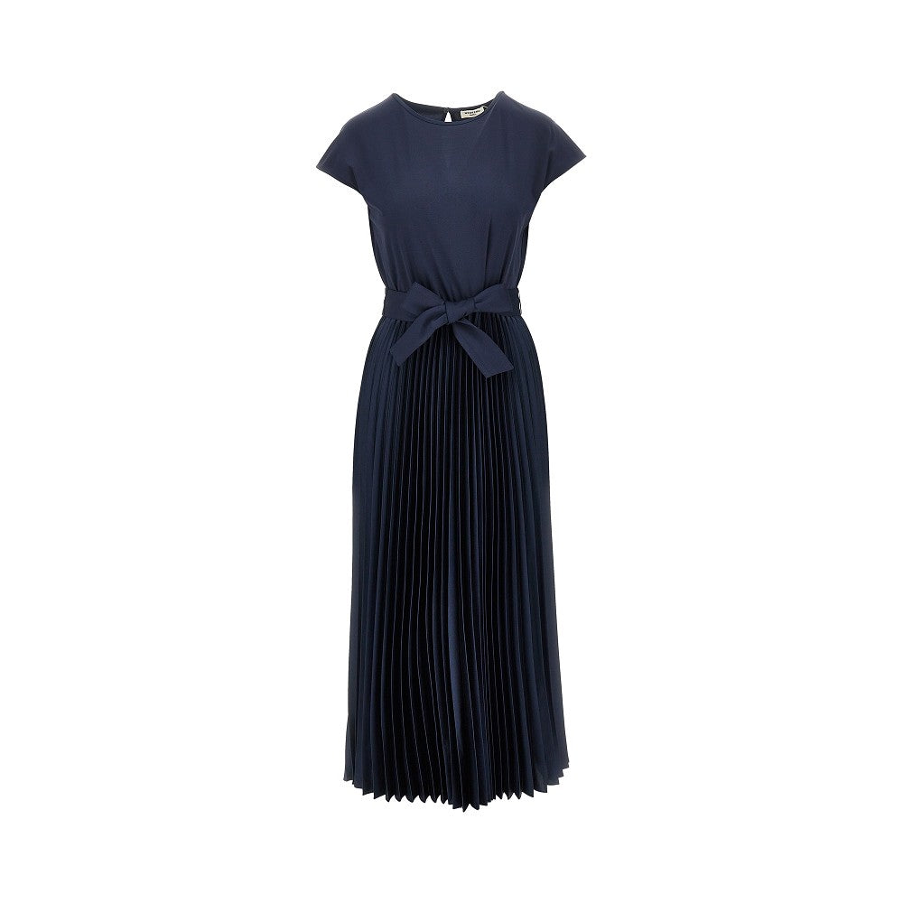 Abito lungo in satin