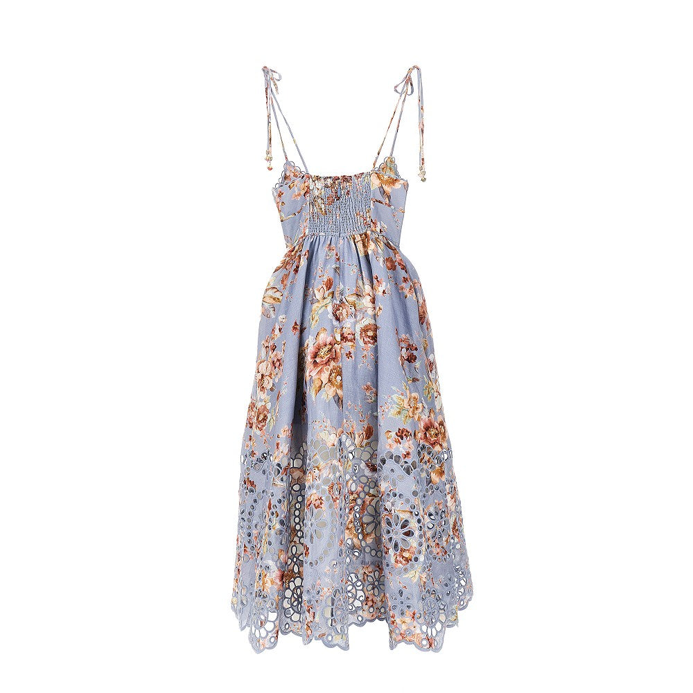 Abito midi in lino 'Awaken'