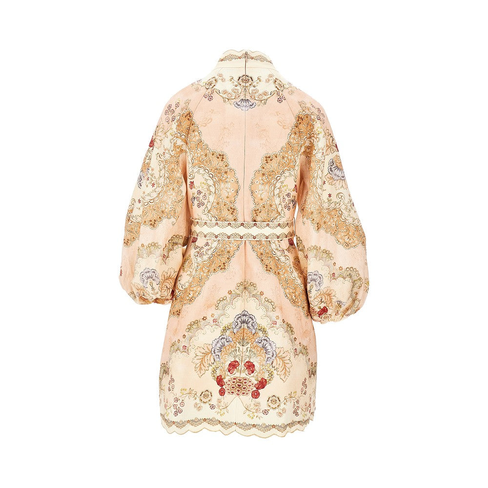 'Daylight' linen mini dress