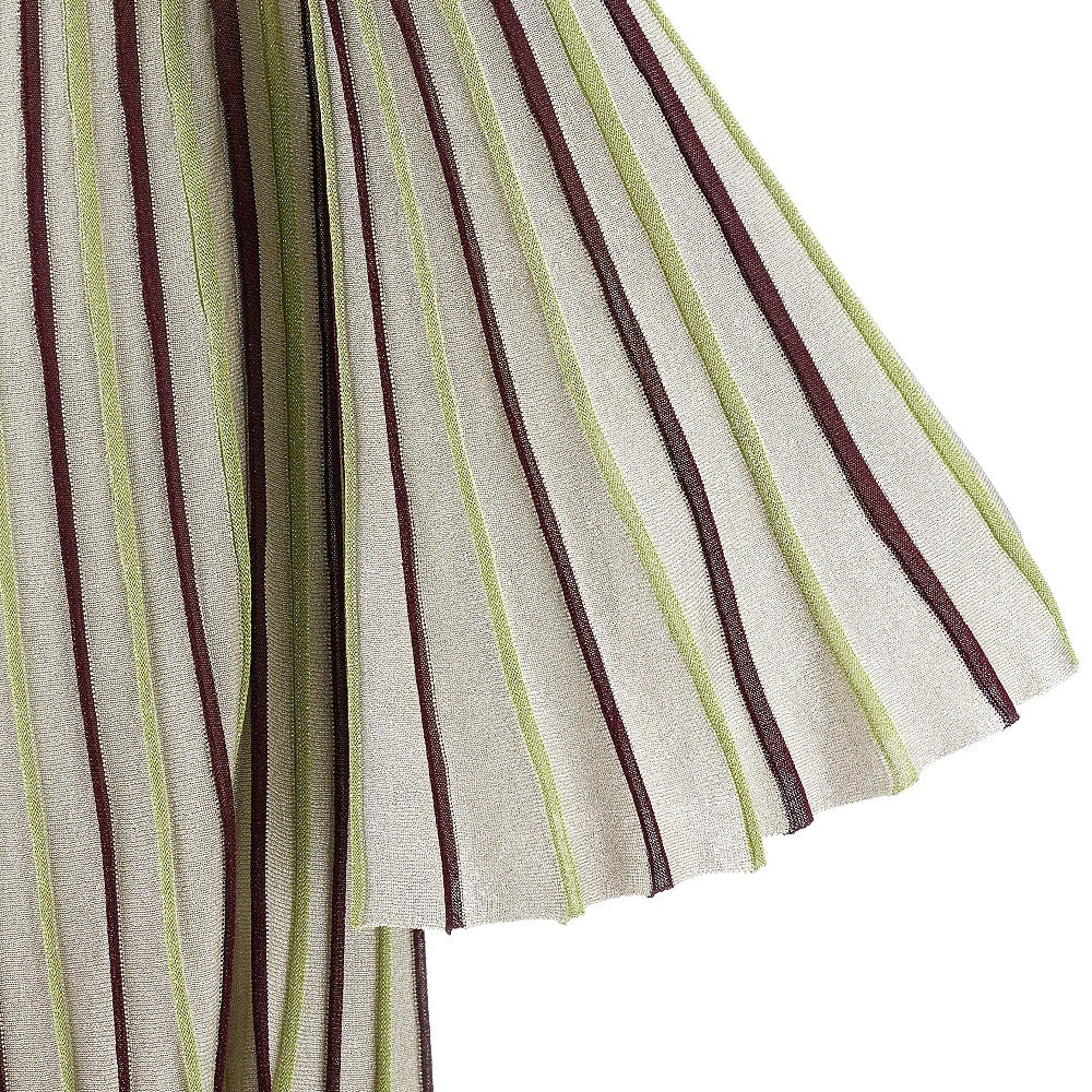 Abito midi in maglia lurex