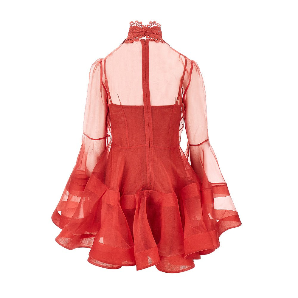 'Rebellion' organdy mini dress