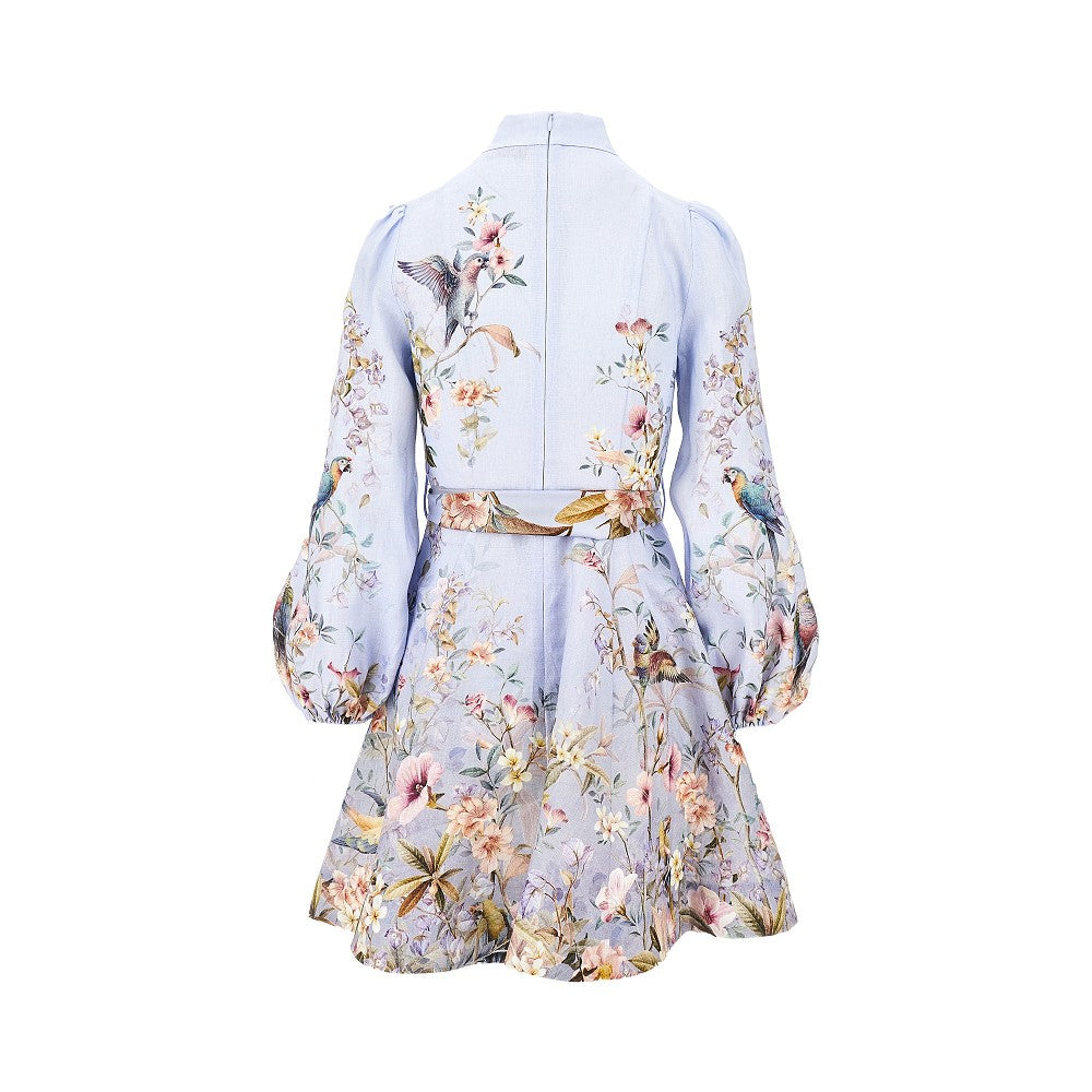 'Rebellion' linen mini dress