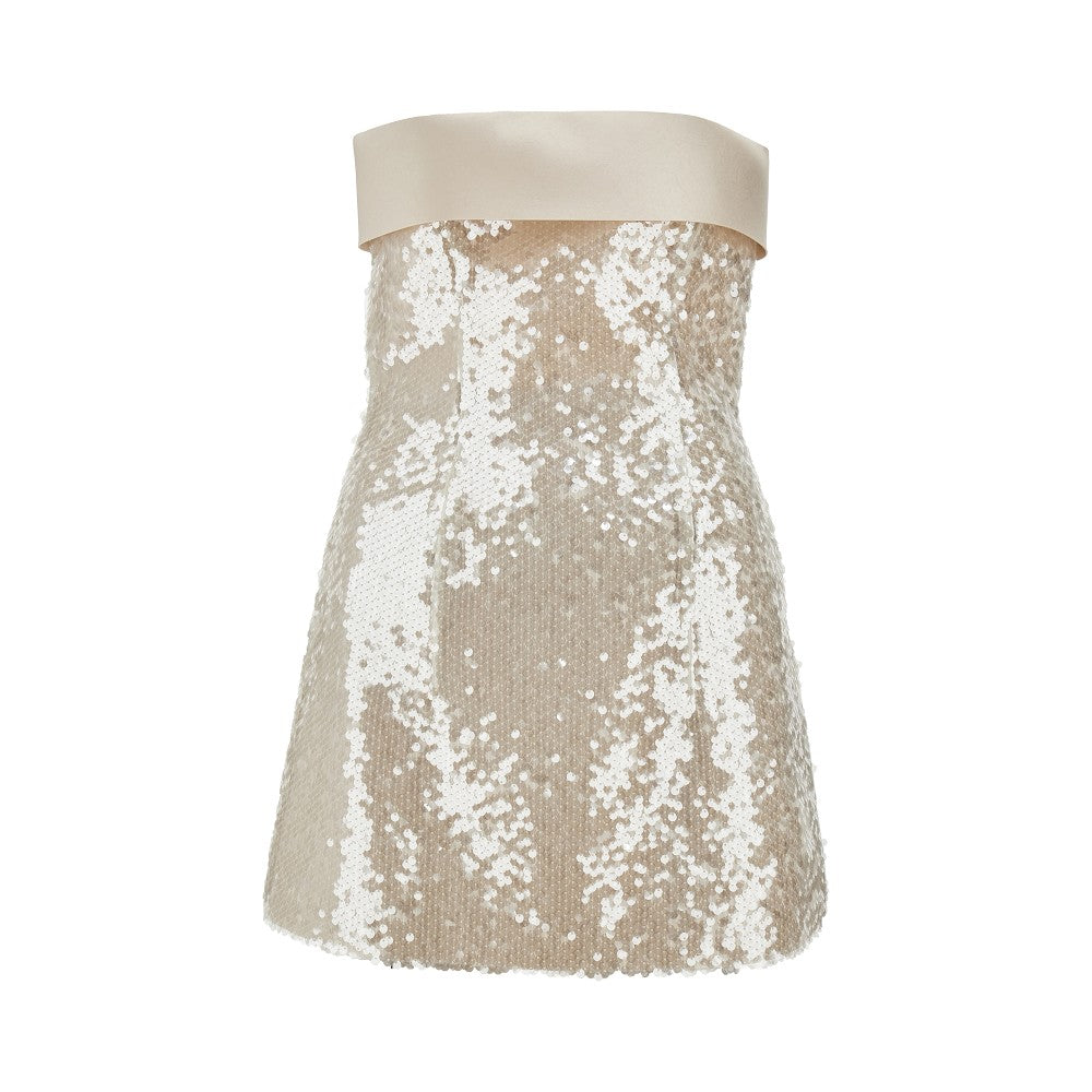 Mini abito in paillettes