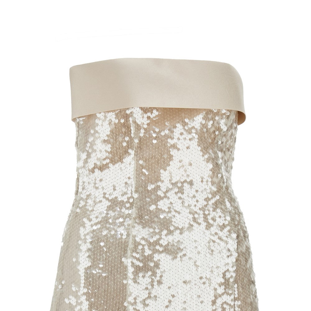 Mini abito in paillettes