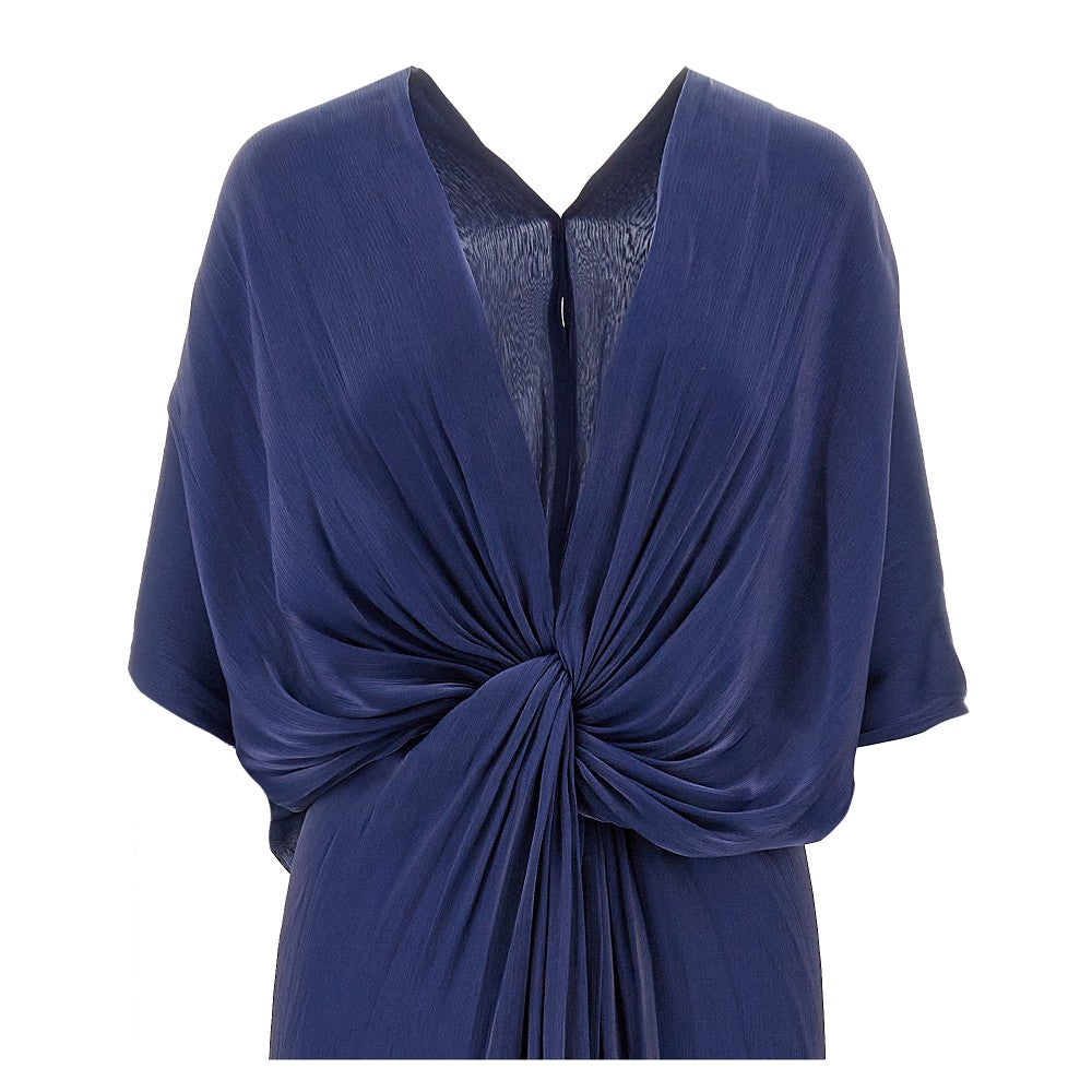 Lurex georgette &#39;Roanna&#39; dress
