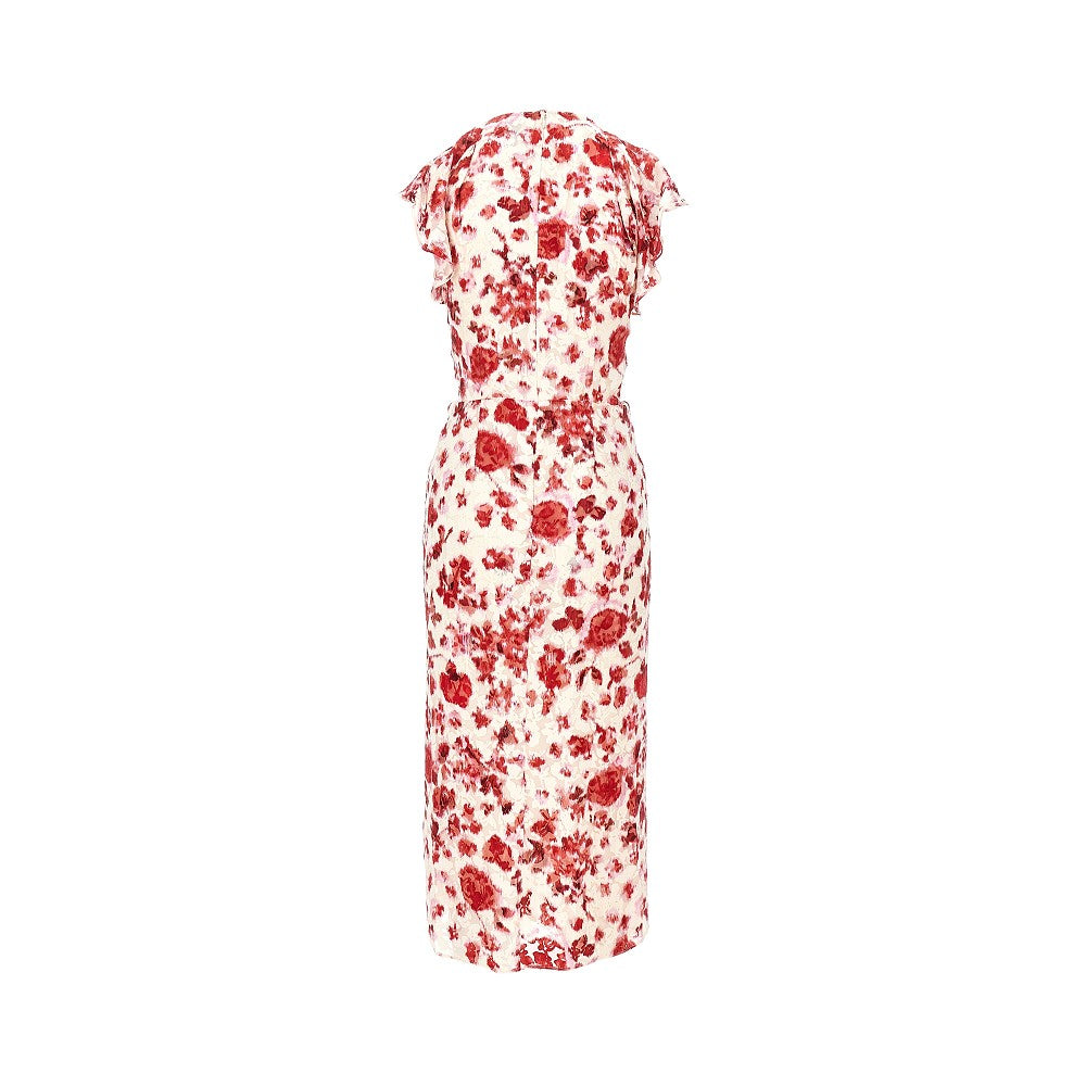 Abito midi 'Lyndsay' in misto seta