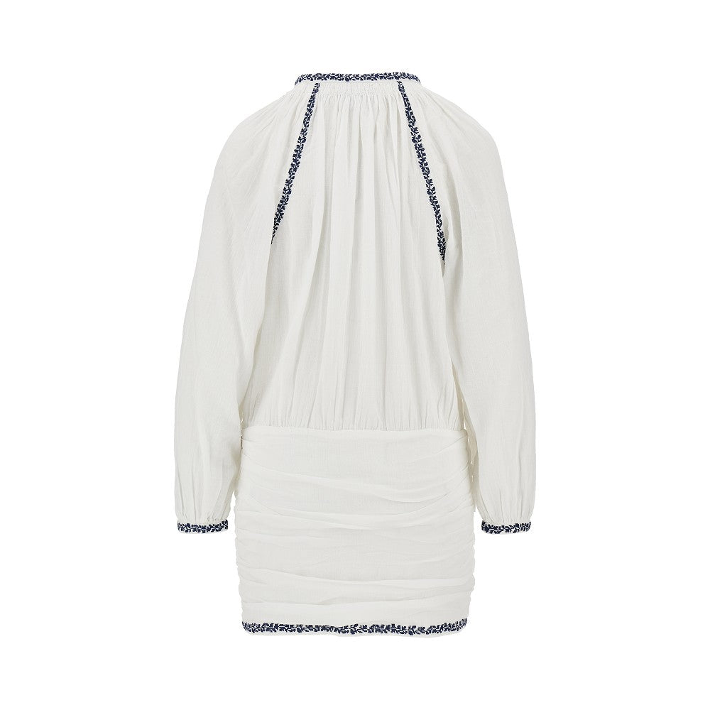 Mini abito 'Ludy' in cotone ricamato