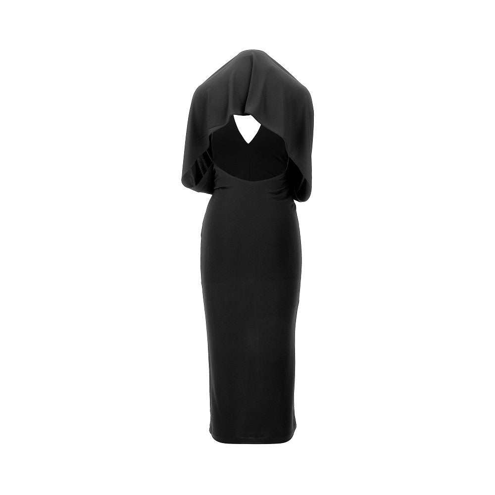 'Annie' hooded midi dress