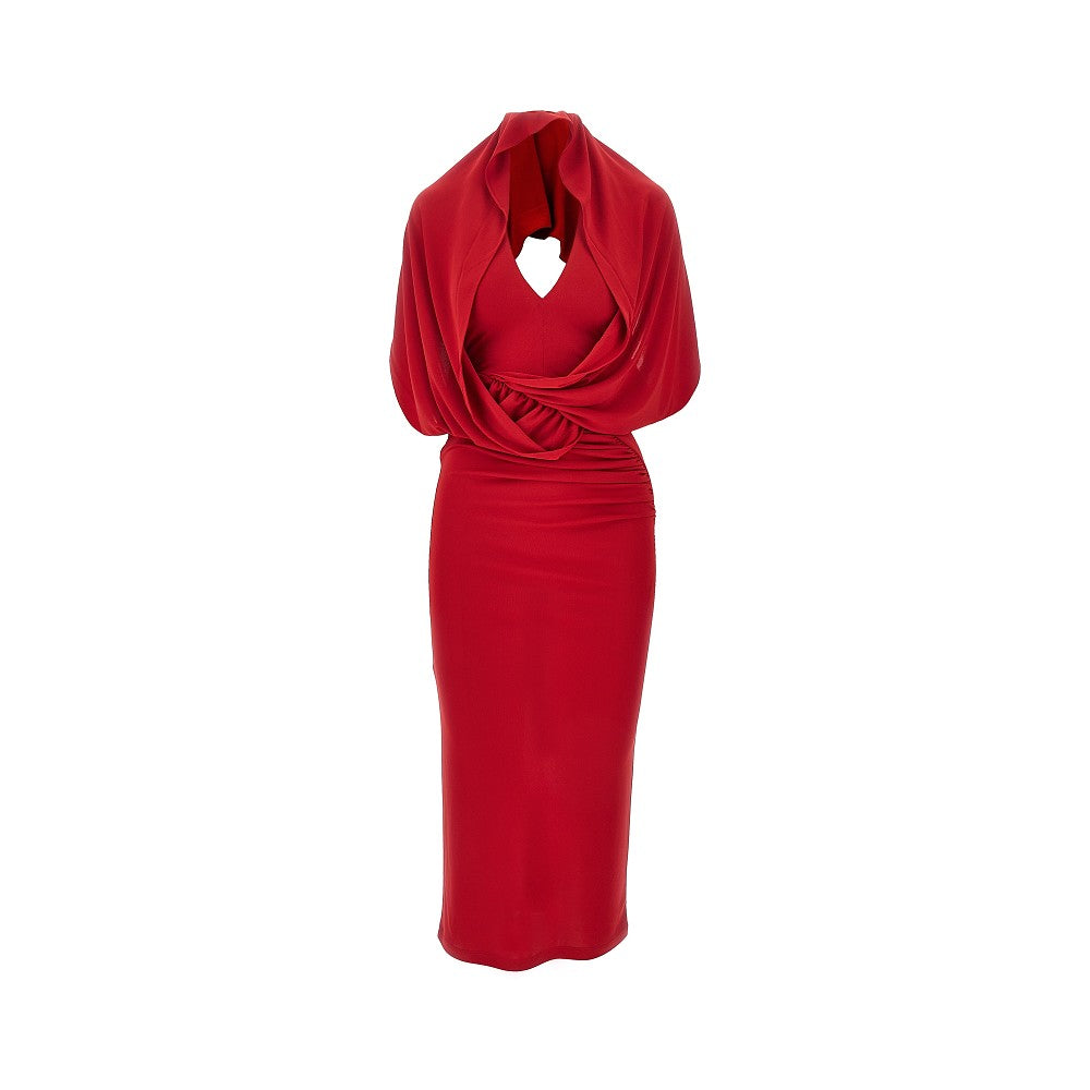 Abito midi con cappuccio 'Annie'