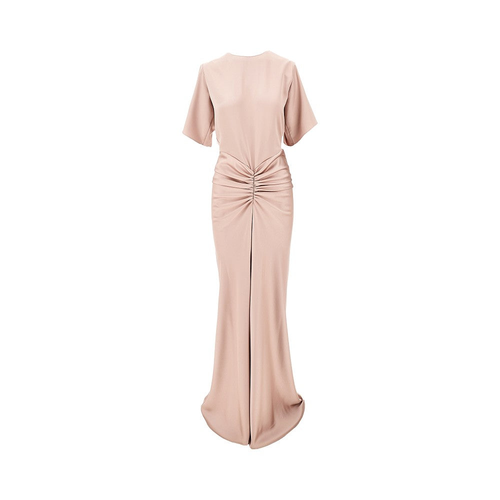 Abito lungo in satin 'Iris'