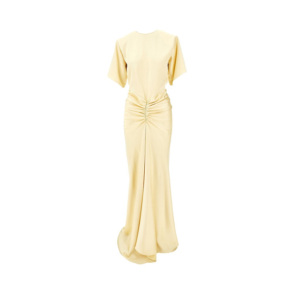 'Iris' satin maxi dress