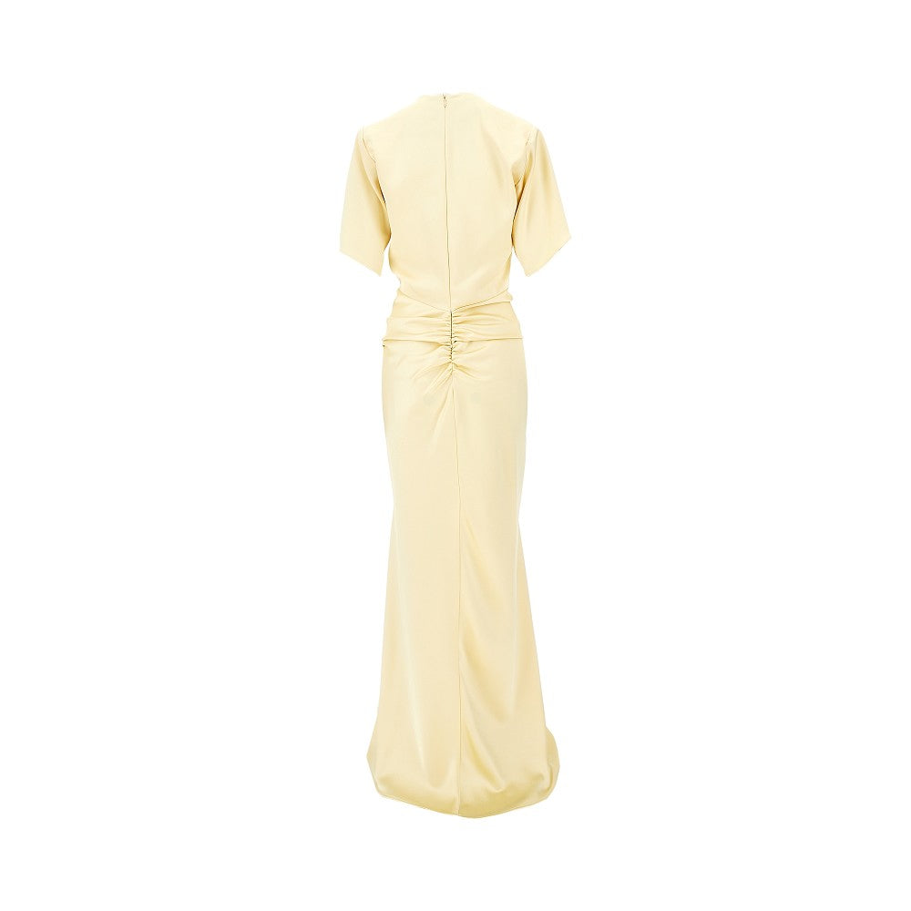 'Iris' satin maxi dress