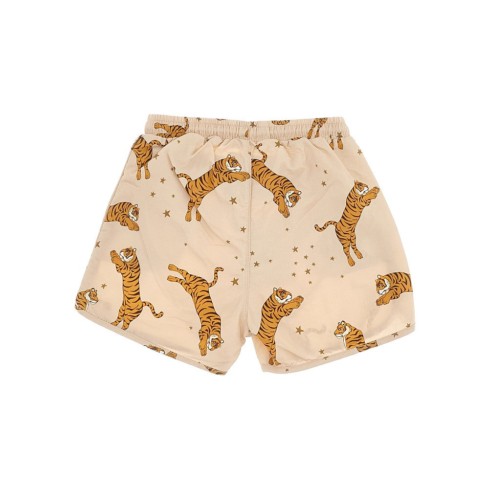 Tiger print &#39;Asnou&#39; swim shorts