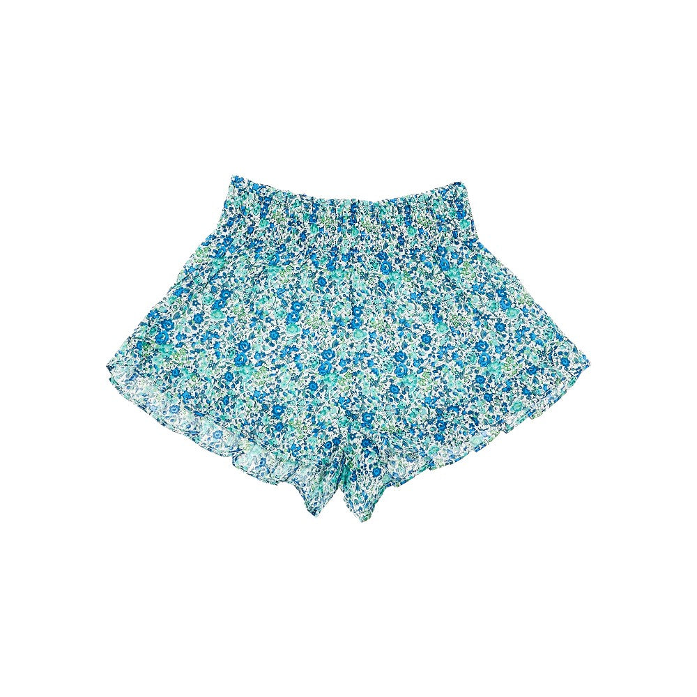 Bermuda mare in tessuto Liberty stampato