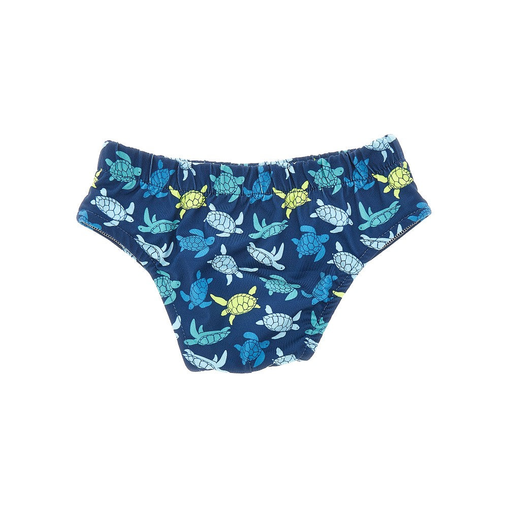 Turtle print swimslip