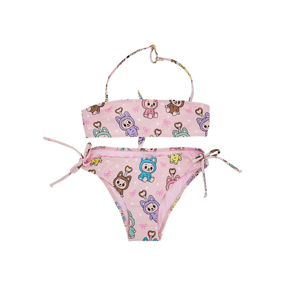 Bikini 'Mary' con stampa Puppy Charms