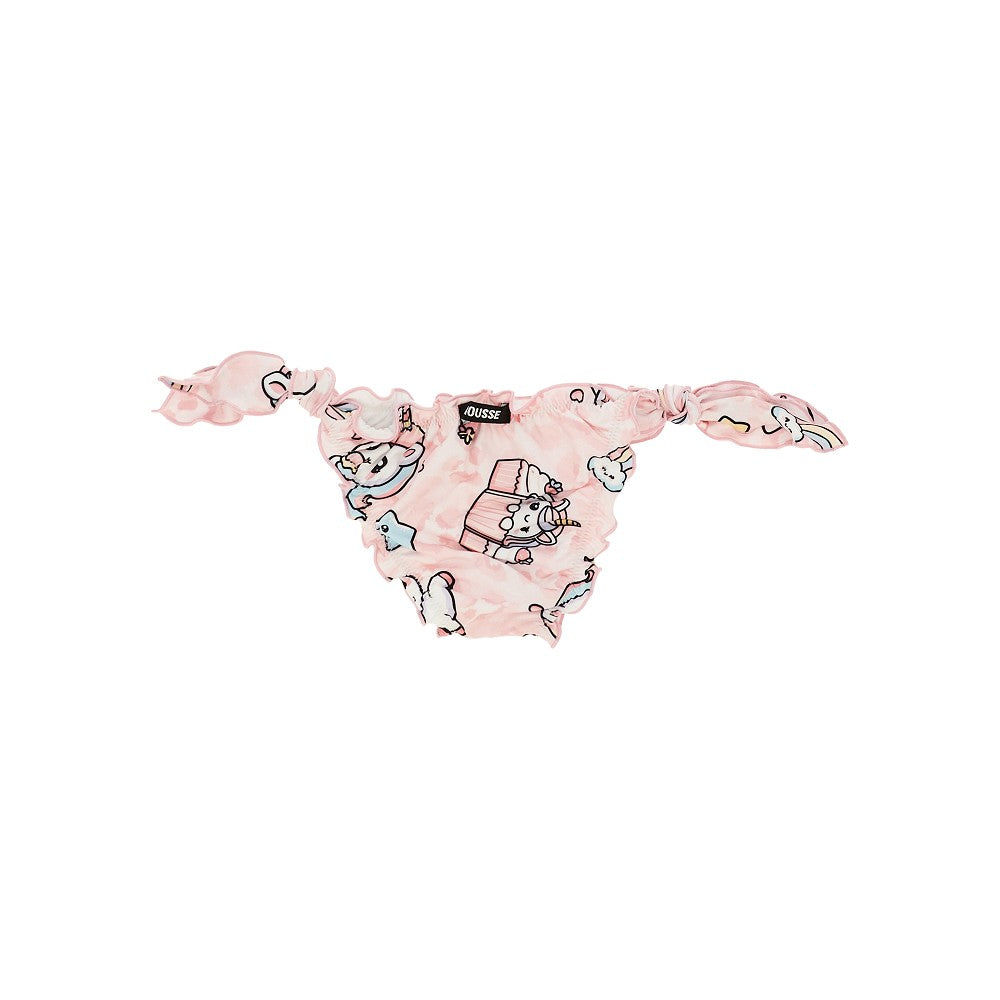Printed beachwear bottom
