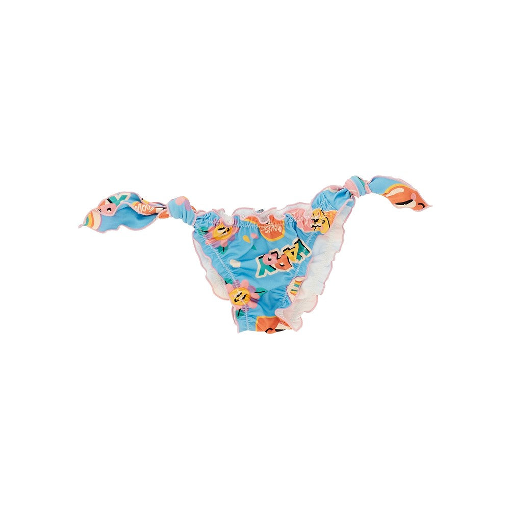 Printed beachwear bottom