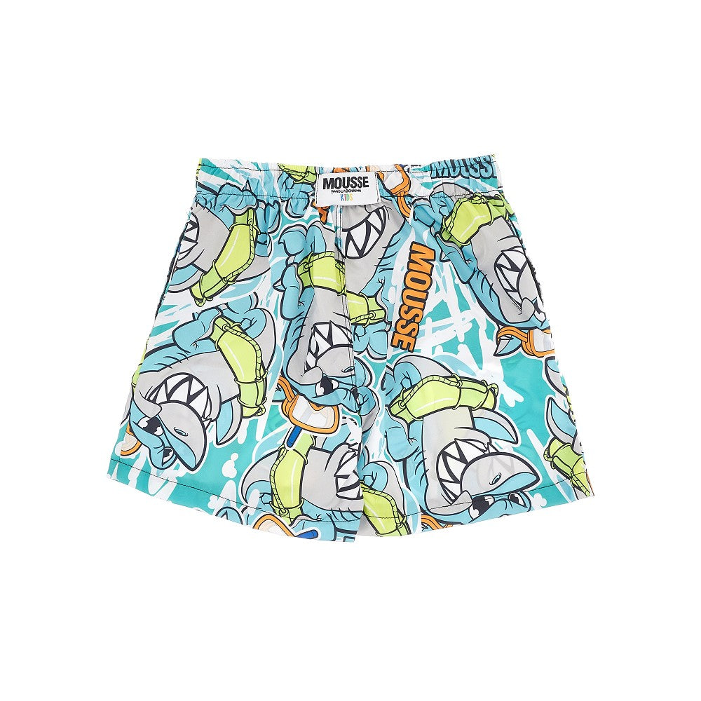 &#39;Save Shark&#39; swim shorts
