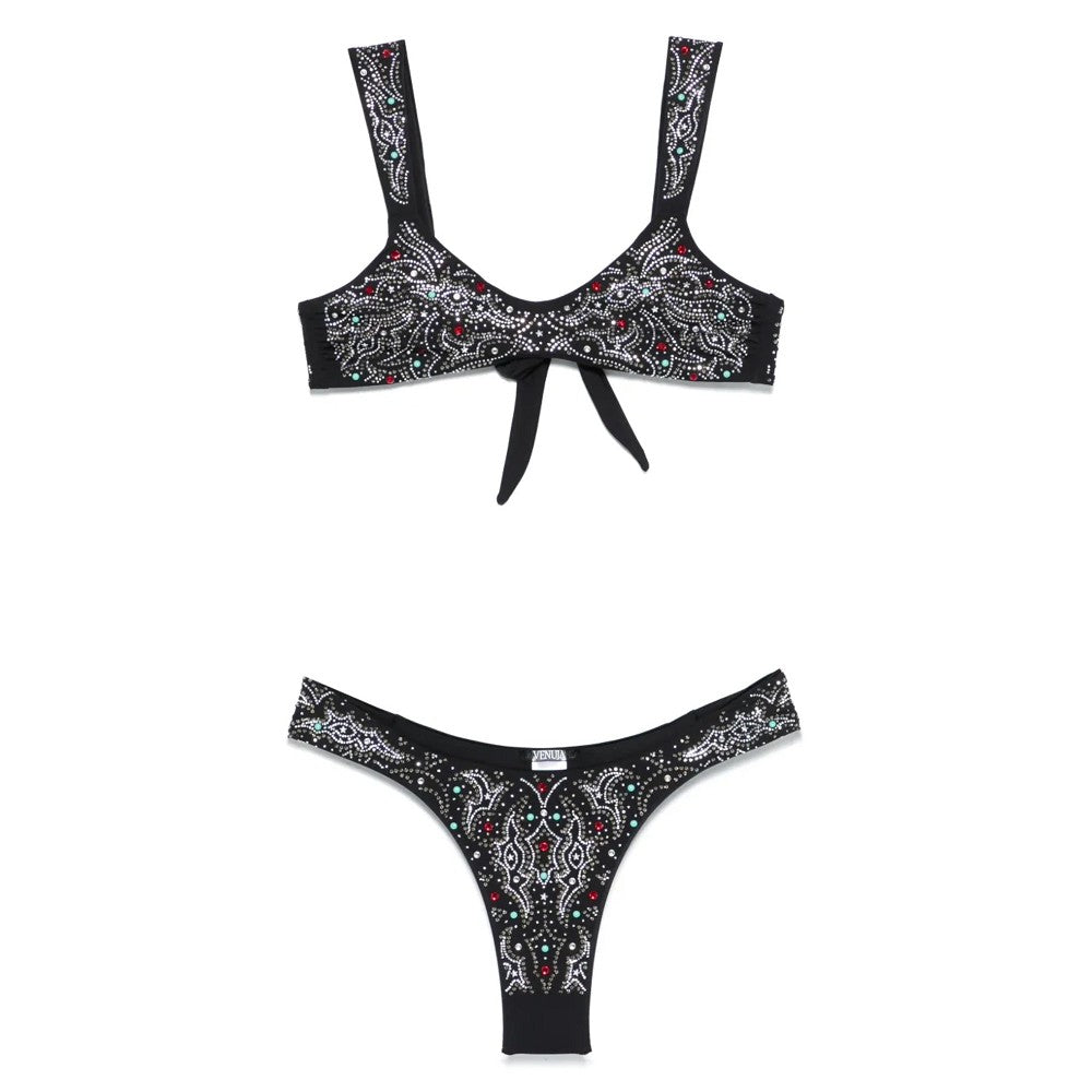 Bikini with rhinestone