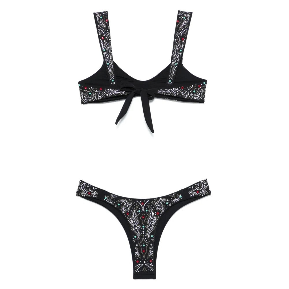 Bikini with rhinestone