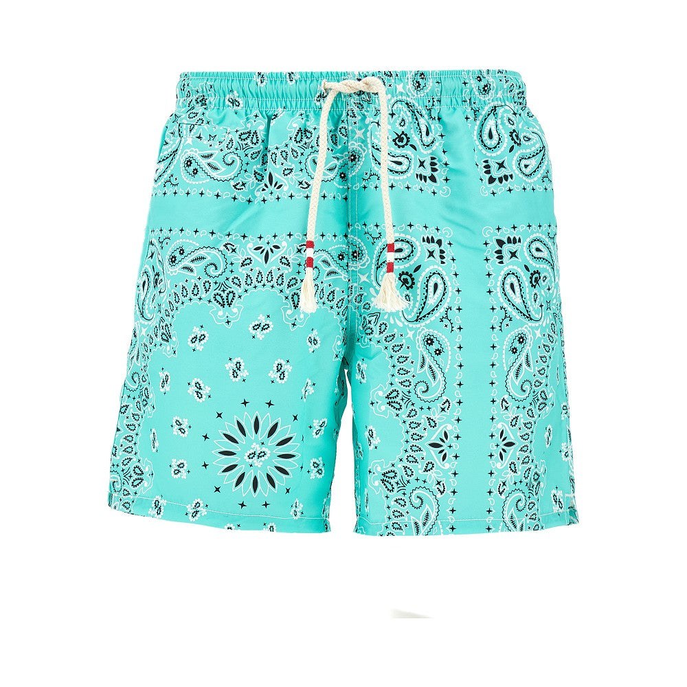 Bandana print swim shorts