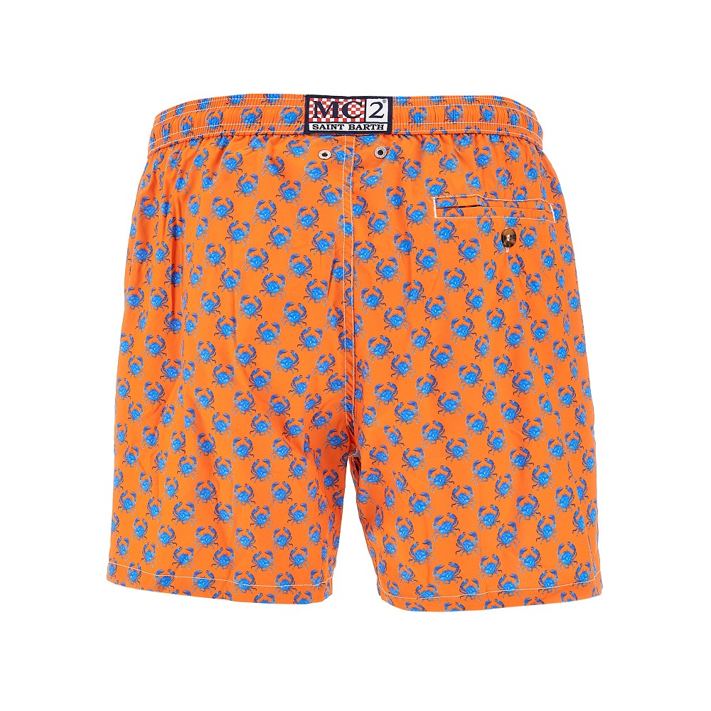 &#39;Crab Coast&#39; printed swim shorts