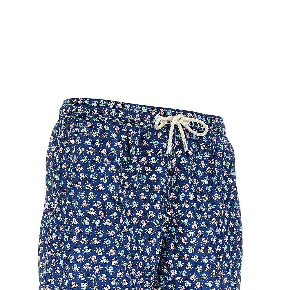 Polpy print swim shorts