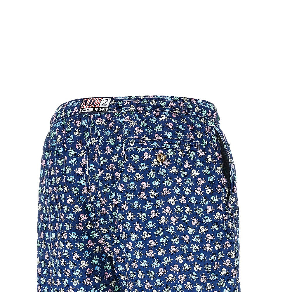 Polpy print swim shorts