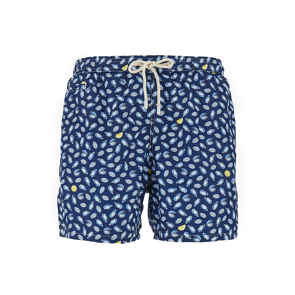 Bermuda mare con stampa Oyster Lemon