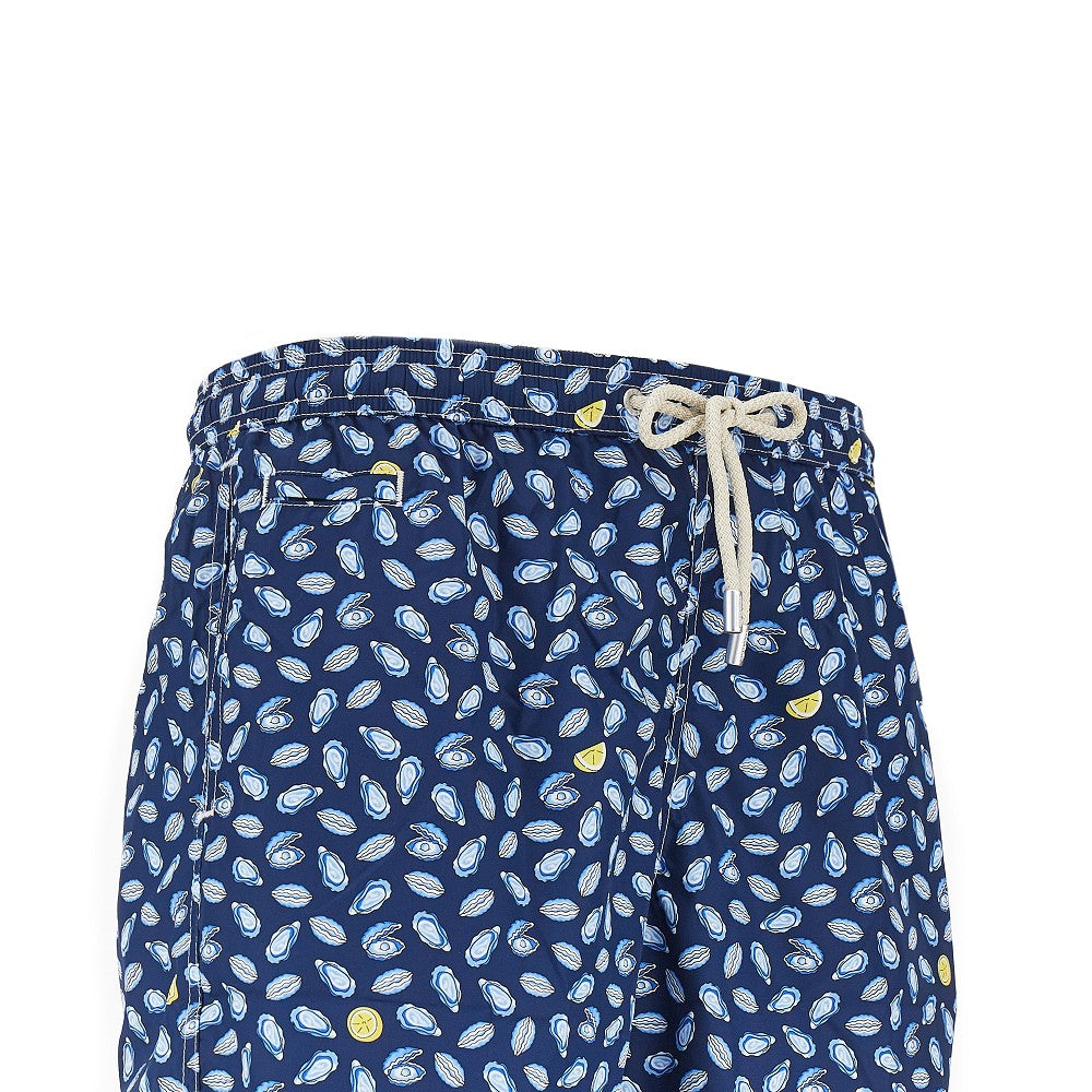 Bermuda mare con stampa Oyster Lemon