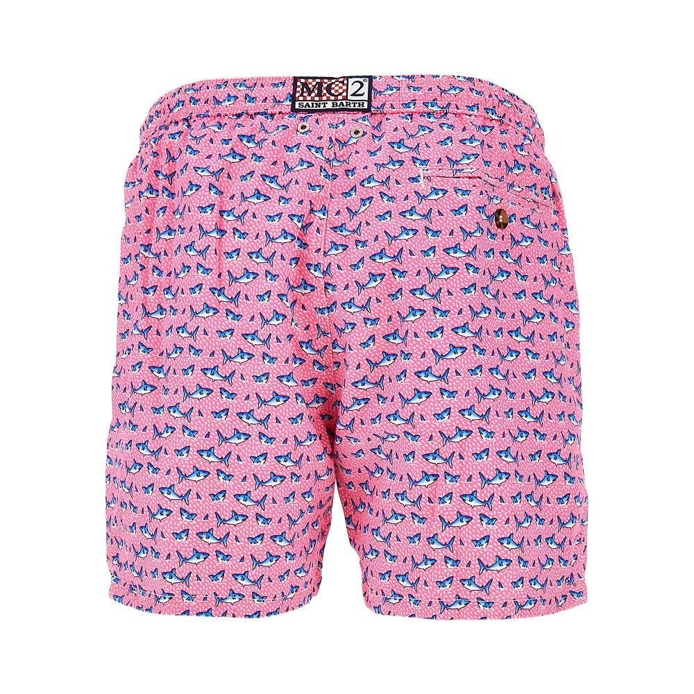 Malie print swim shorts