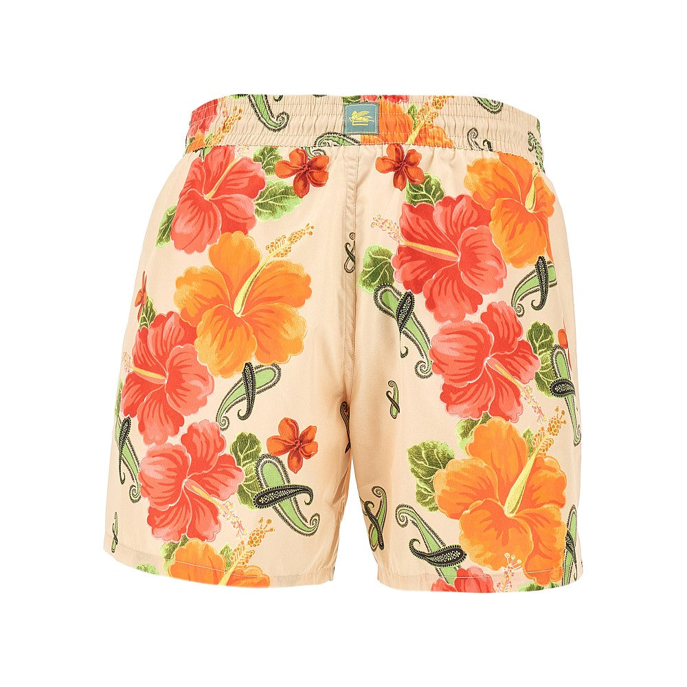 Floral Paisley swimshorts
