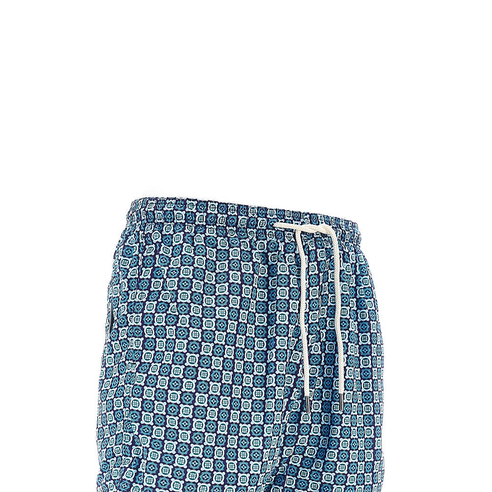 'Isola di Gaiola' printed swim shorts