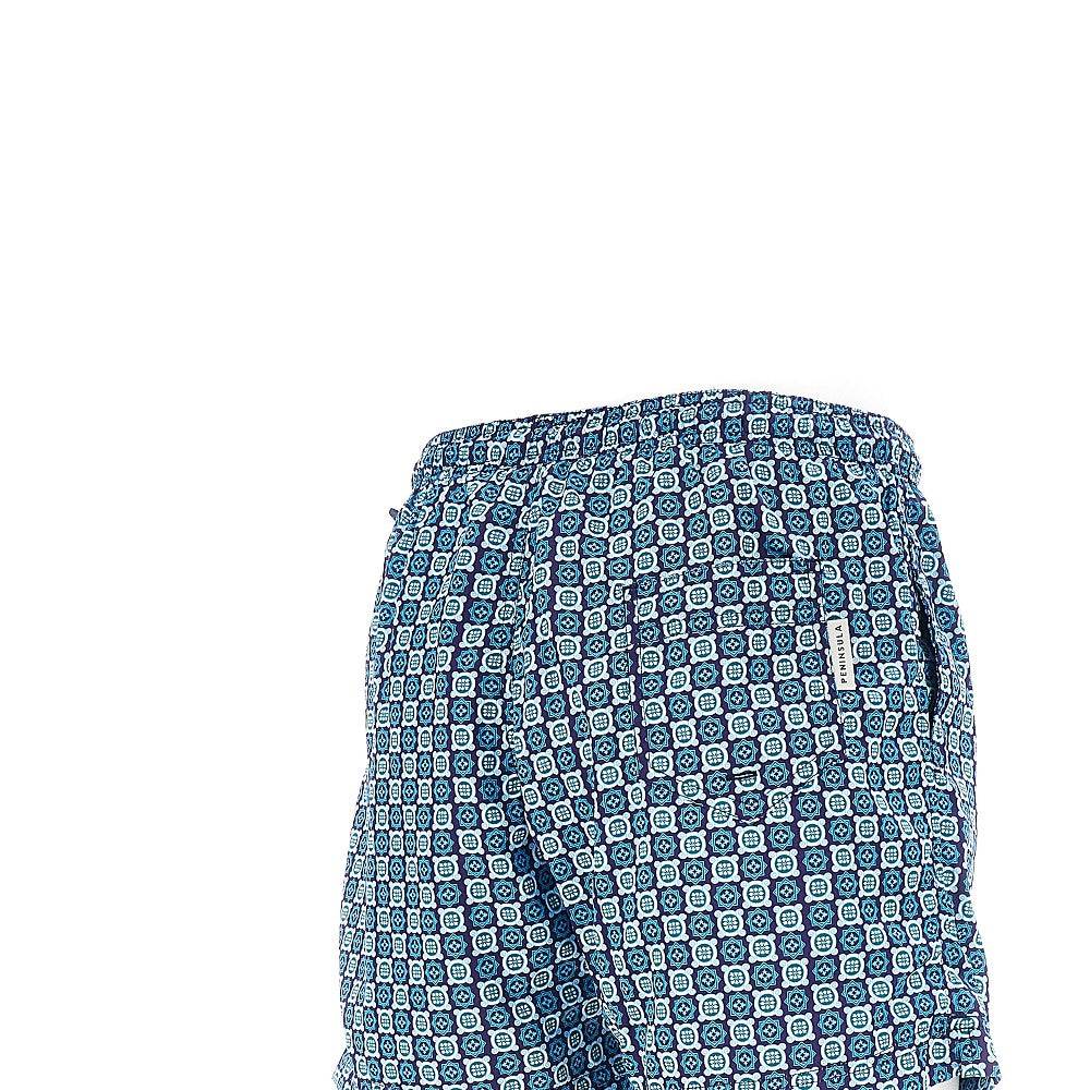 'Isola di Gaiola' printed swim shorts