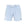 Bermuda mare a righe con ricamo logo