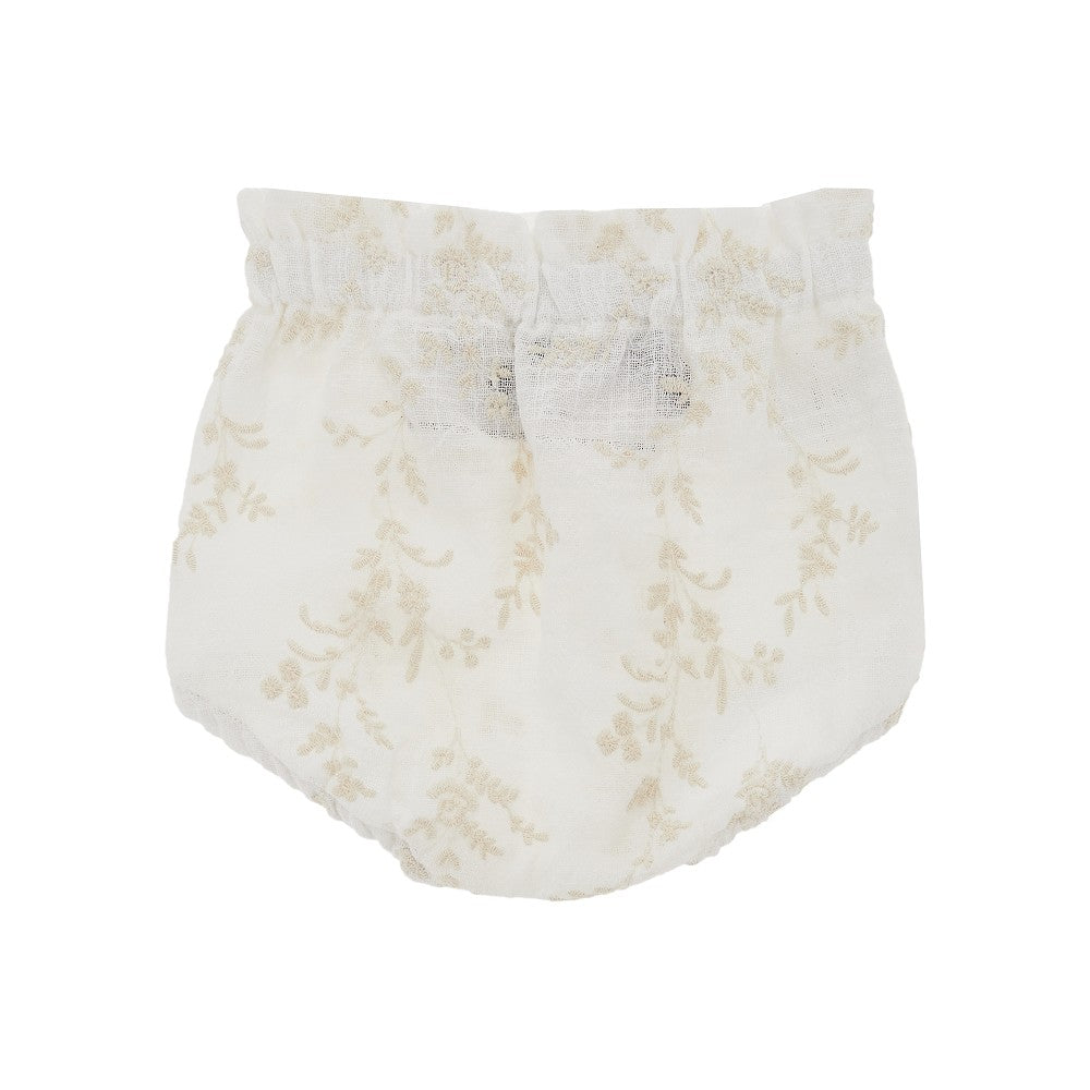Embroidered cotton bloomers