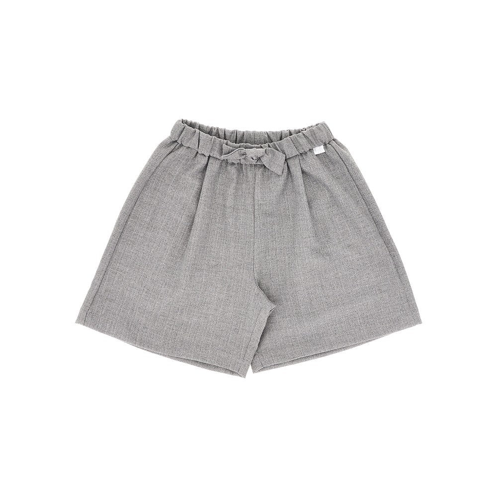 Shorts in tessuto lurex