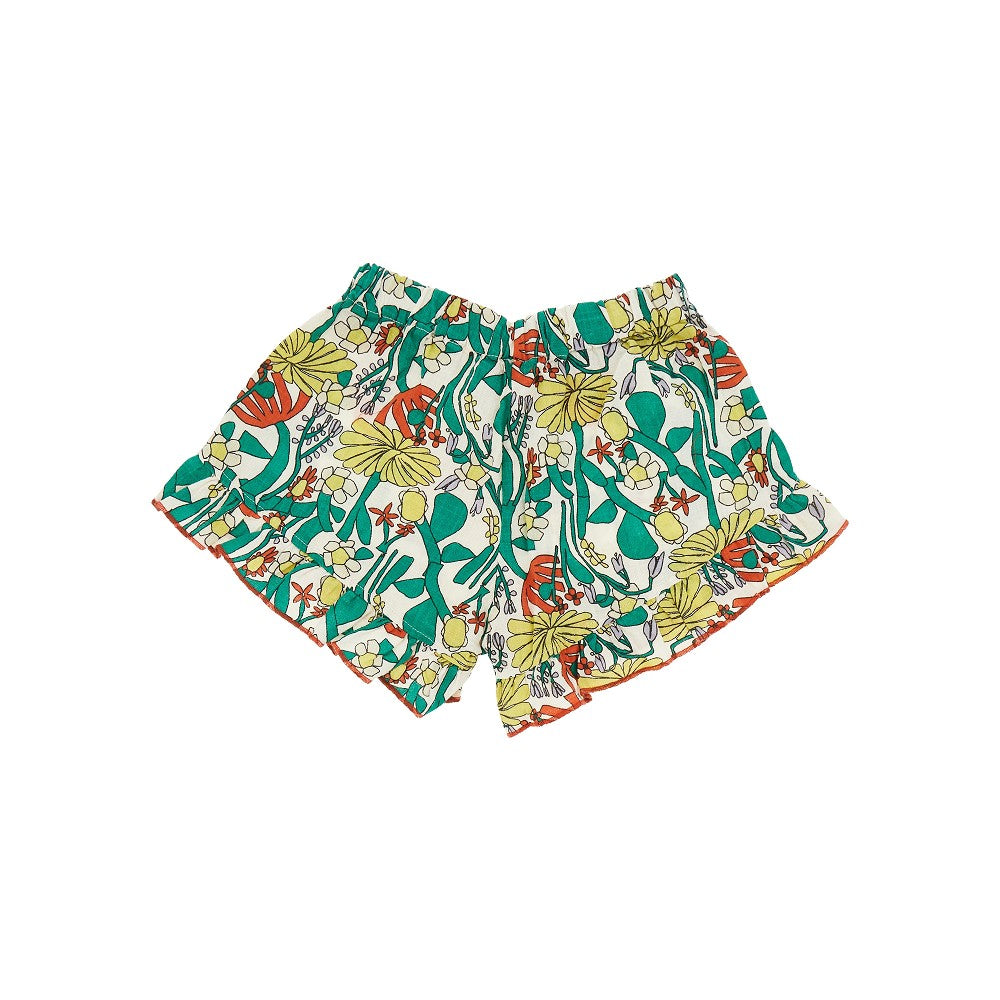 Shorts in cotone Color Herbalist