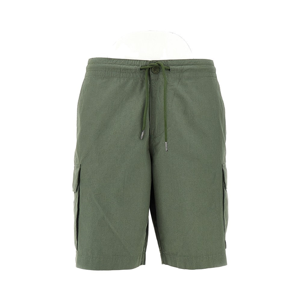 Canvas cargo bermuda shorts
