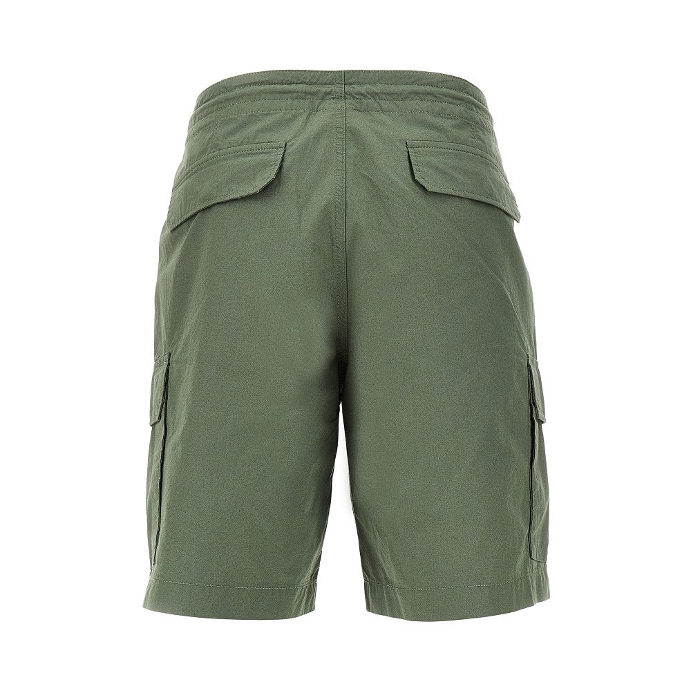 Canvas cargo bermuda shorts