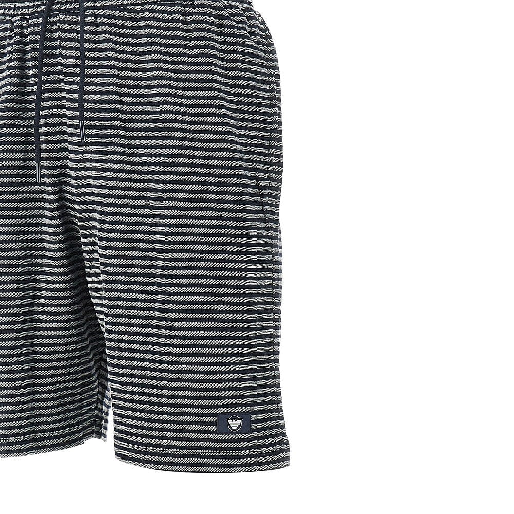Shorts Swimwear in cotone a righe